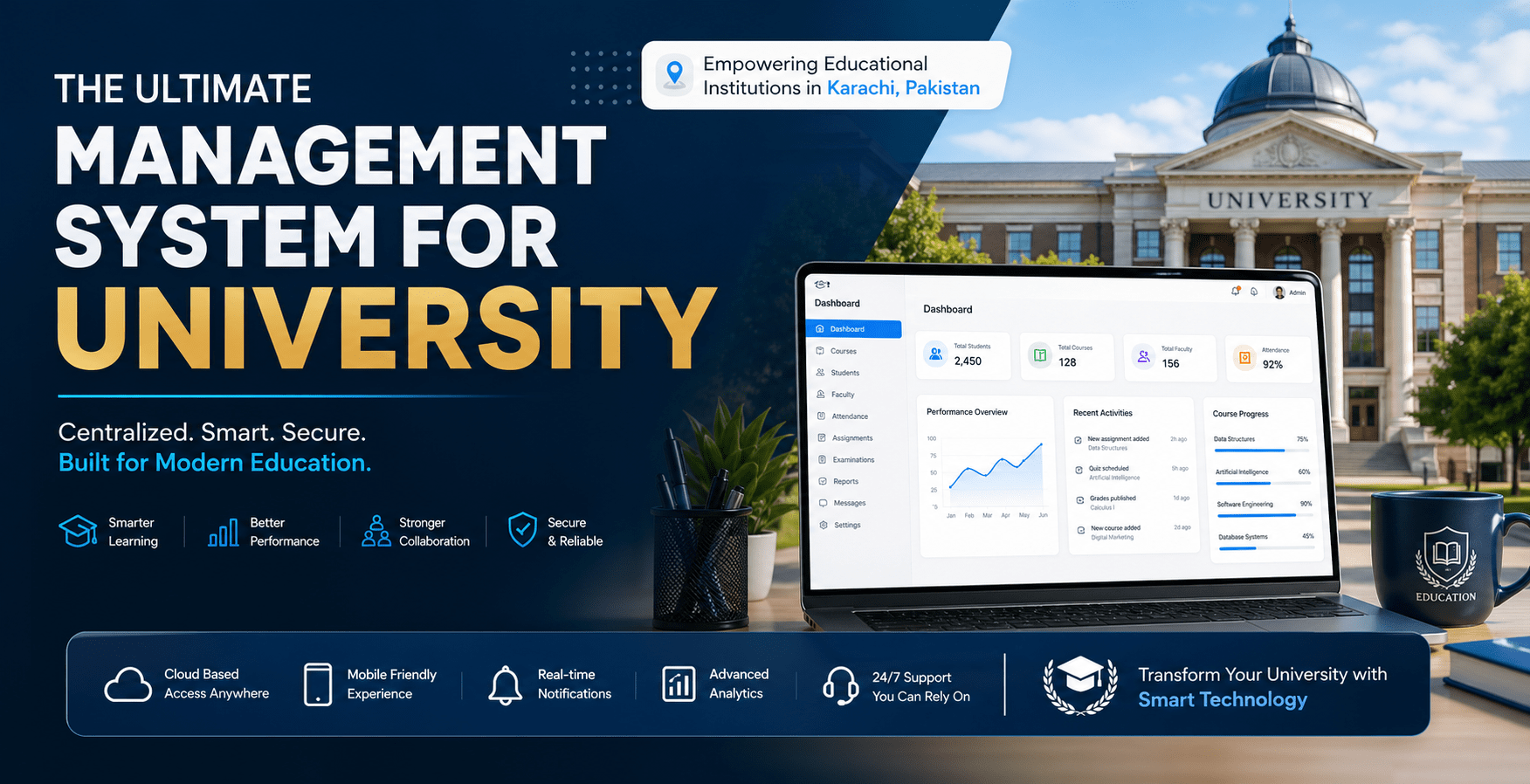 The Ultimate Management System for University in Karachi