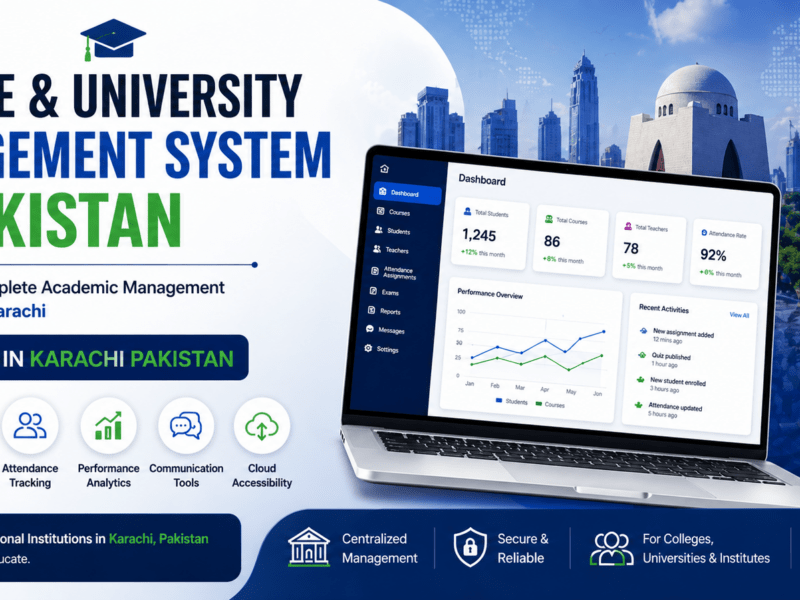 Best LMS in Karachi Pakistan for Colleges & Universities
