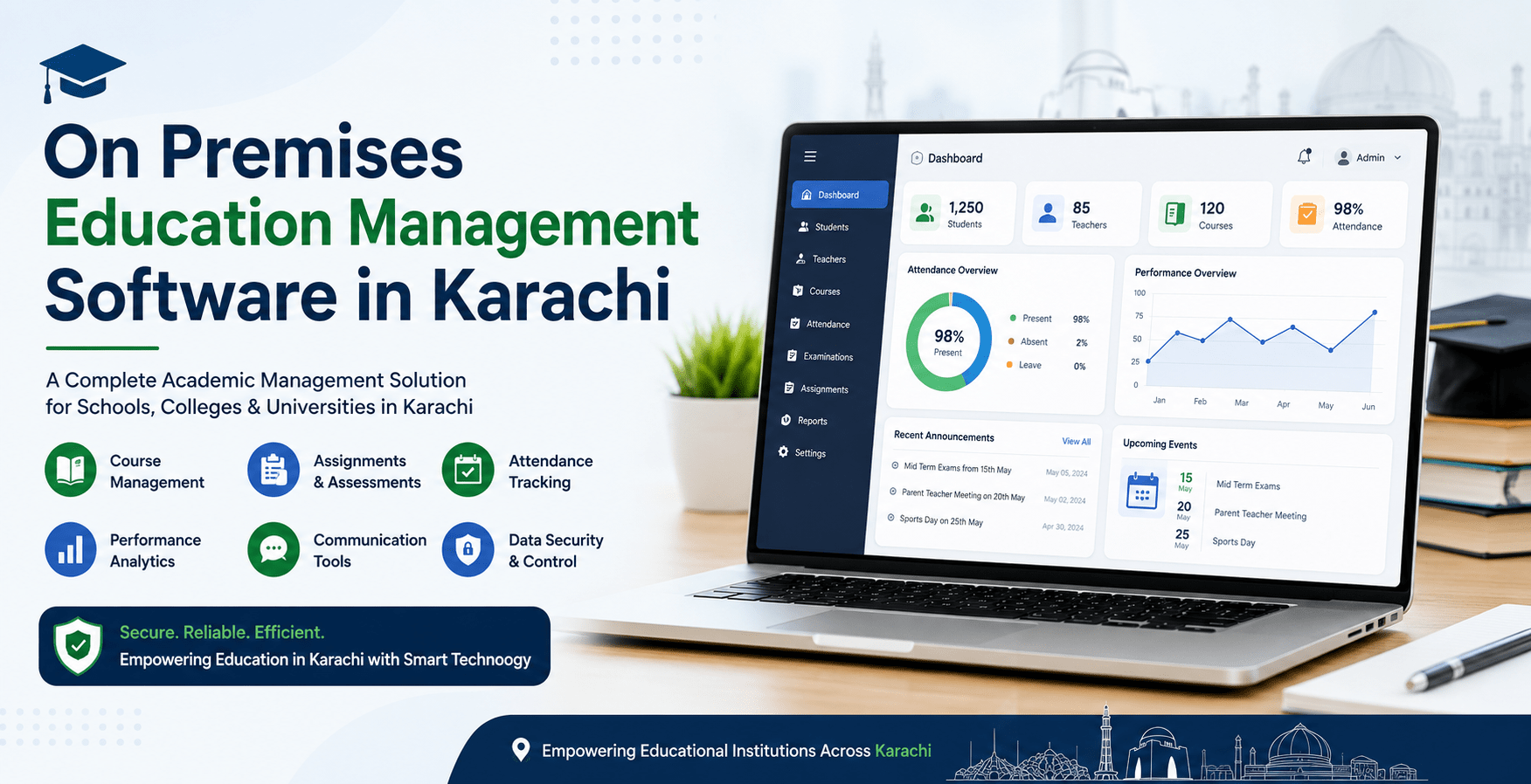 On Premises Education Management Software in Karachi