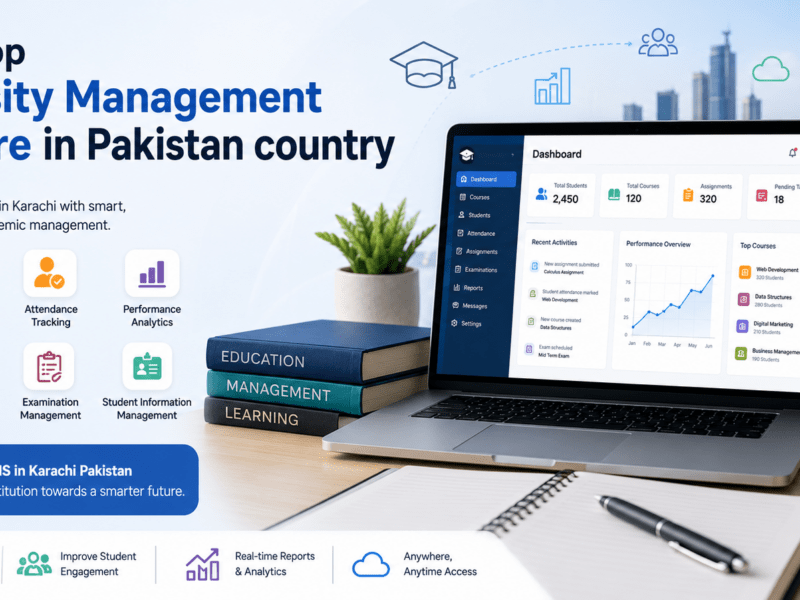 List of Top University Management Software in Pakistan country