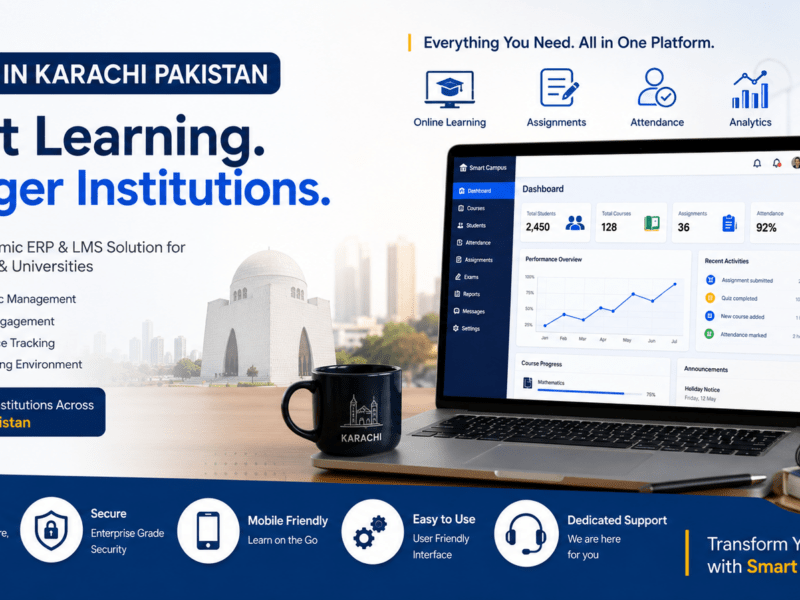 Best LMS in Karachi Pakistan for Educational Institutions