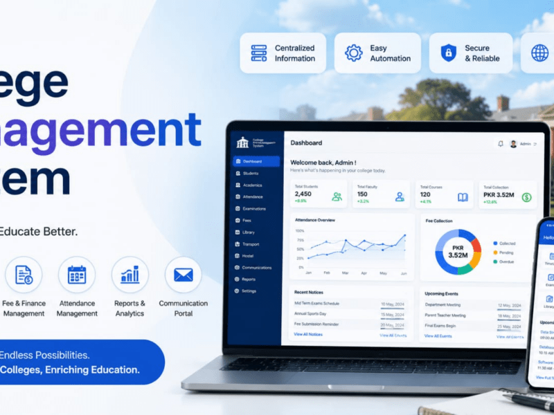 College Management System Karachi Pakistan