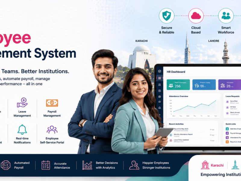 Best Employee Management System in Karachi, Lahore and Islamabad