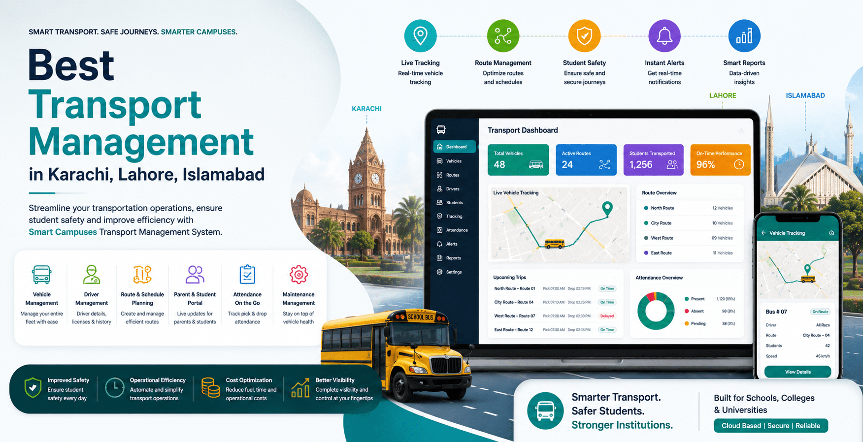 Best Transport Management in Karachi, Lahore, Islamabad