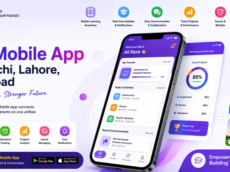 Best LMS Mobile App in Karachi, Lahore, Islamabad